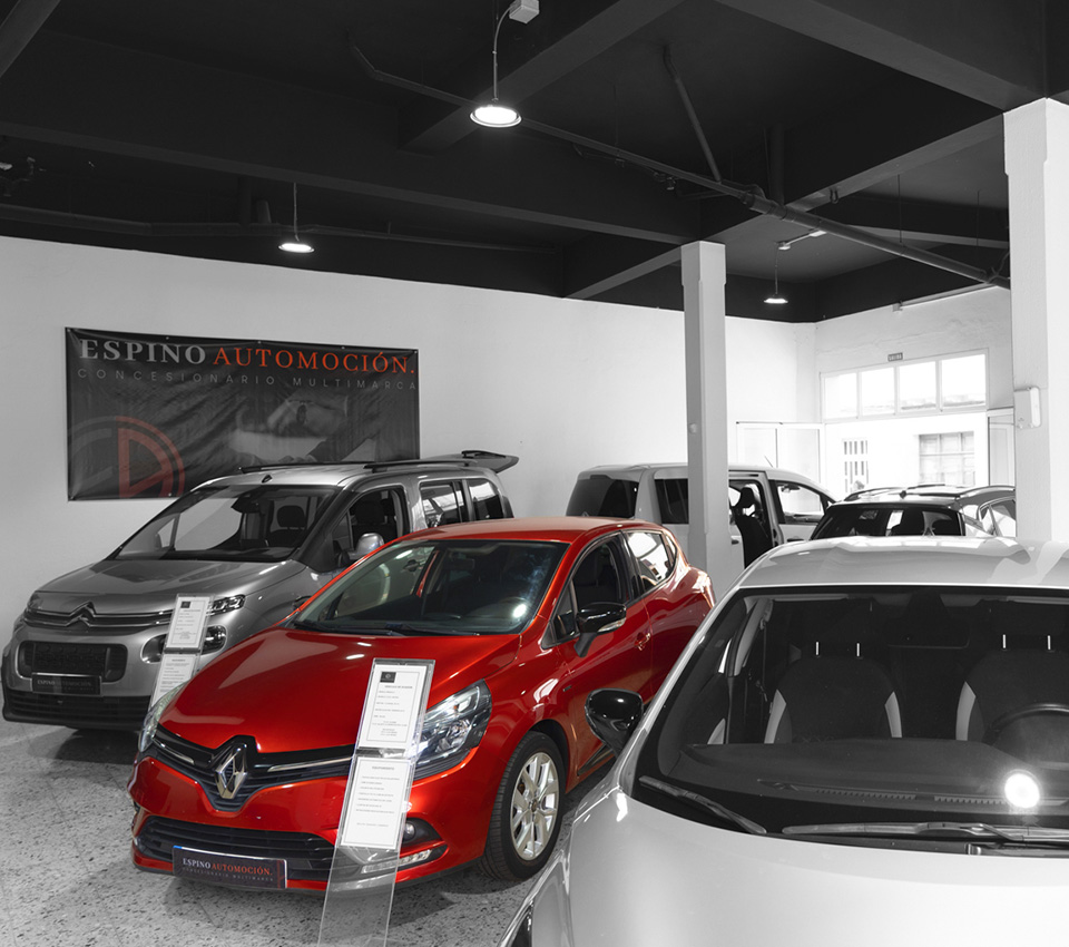 Interior Concesionario Multimarca - Espino Automoción - Sobre Nosotros