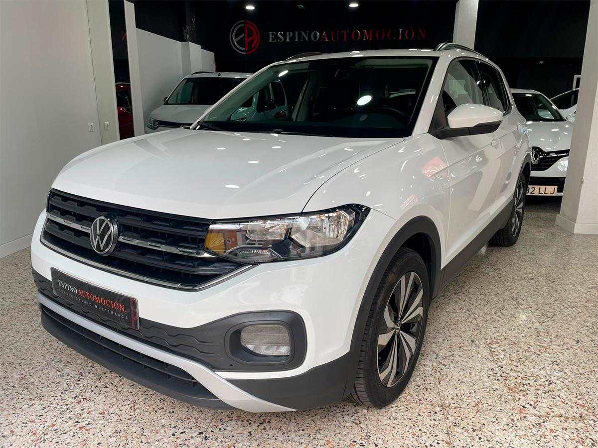 VOLKSWAGEN T-Cross Advance 1.0 TSI de ocasión en color blanco